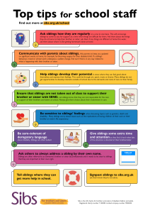 A colourful image of 10 tips for school staff