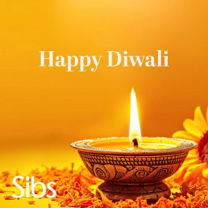 Yellow background with decorative tea light