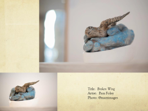 Original art by Pam Foley. https://www.pamfoleysculpture.co.uk/
